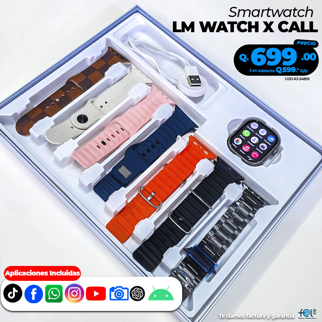 Smartwacth LM WATCH X CALL 😏