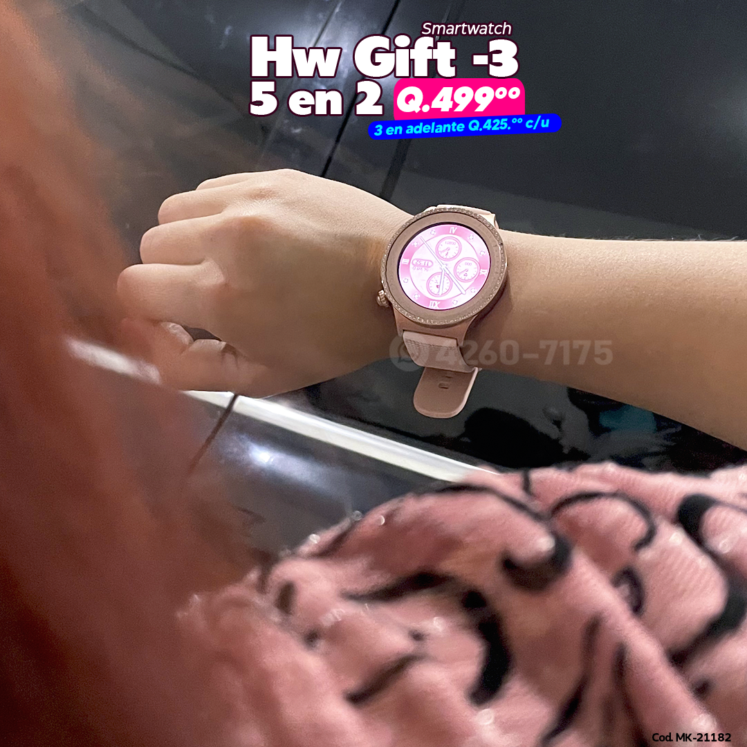 Smartwatch Combo 2x1 Hw Gift - 3