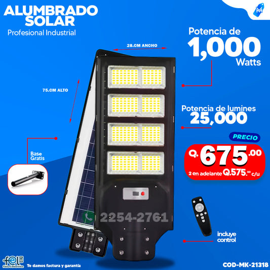 Alumbrados Profesionales de 1000, 1500, 2000 Watts ⚡
