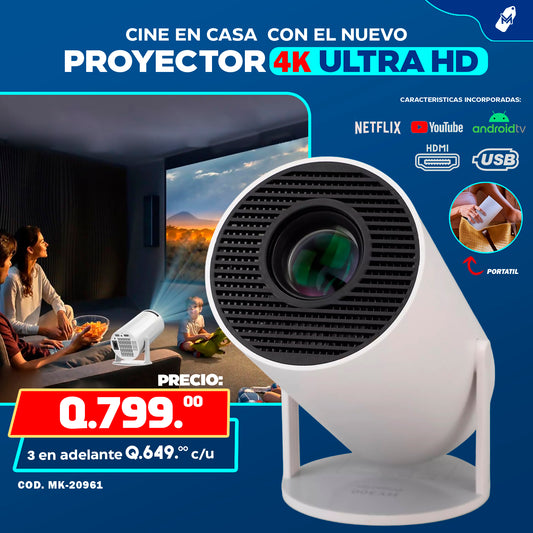 Proyector 4K Ultra Hd