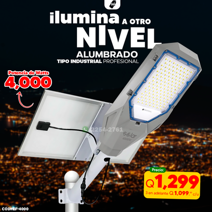 Alumbrado Publico Industrial de Material anticorrosivo de 1,800 2,500 3,000 4,000 whatts