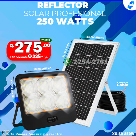 Reflector Solar de 250W ⚡