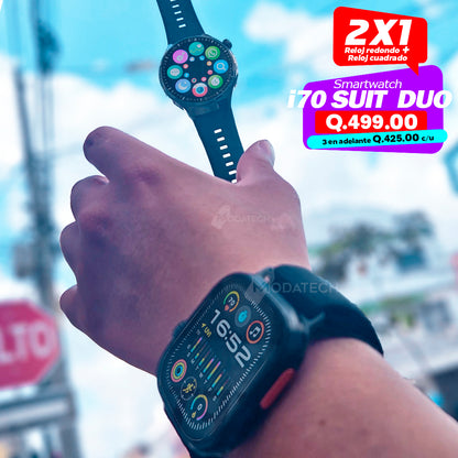 i70 Suit Duo - Dos Smartwatch en 1