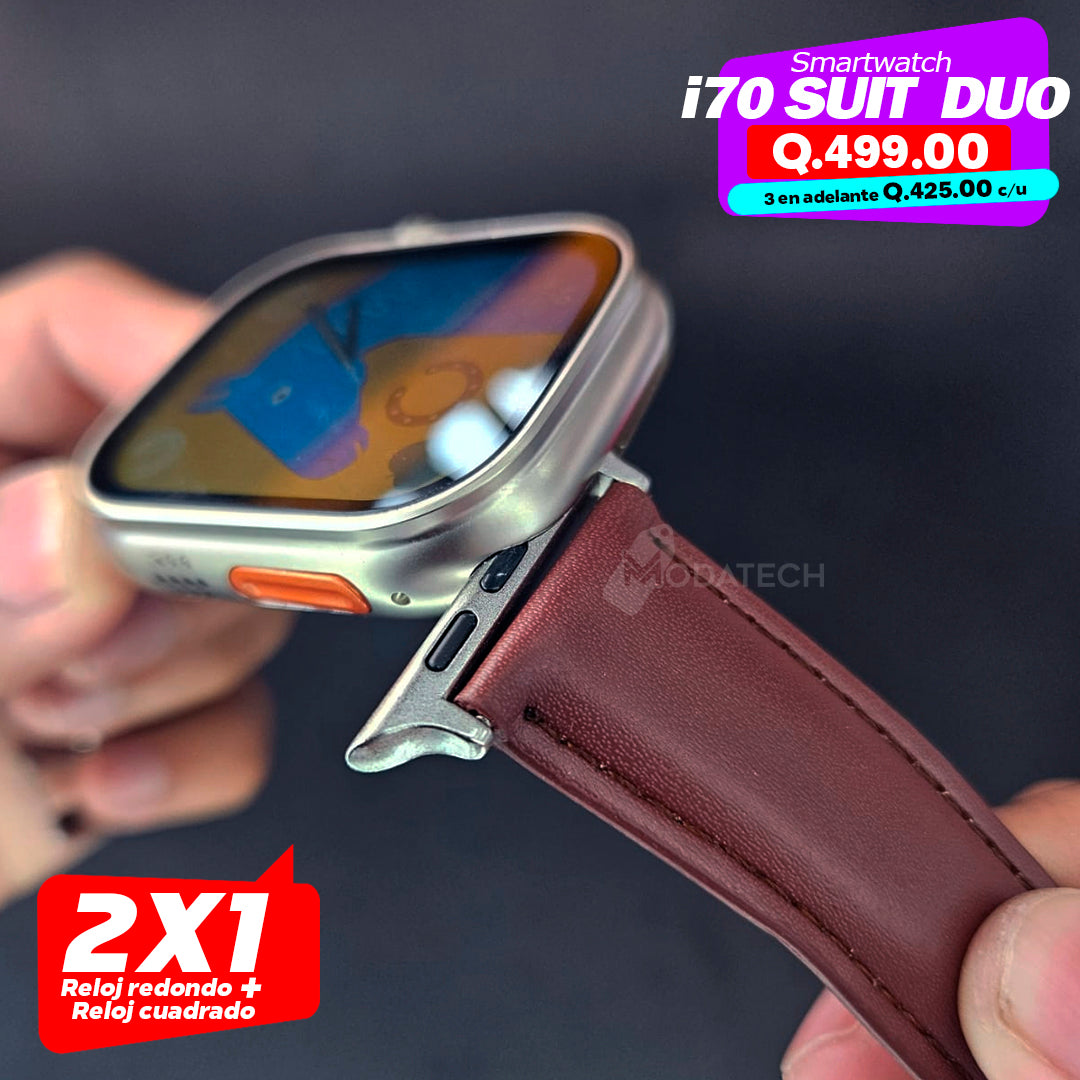 i70 Suit Duo - Dos Smartwatch en 1