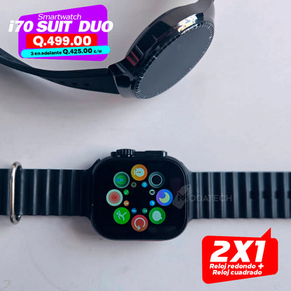 i70 Suit Duo - Dos Smartwatch en 1