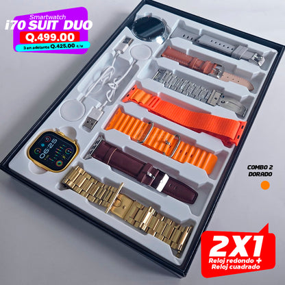 i70 Suit Duo - Dos Smartwatch en 1