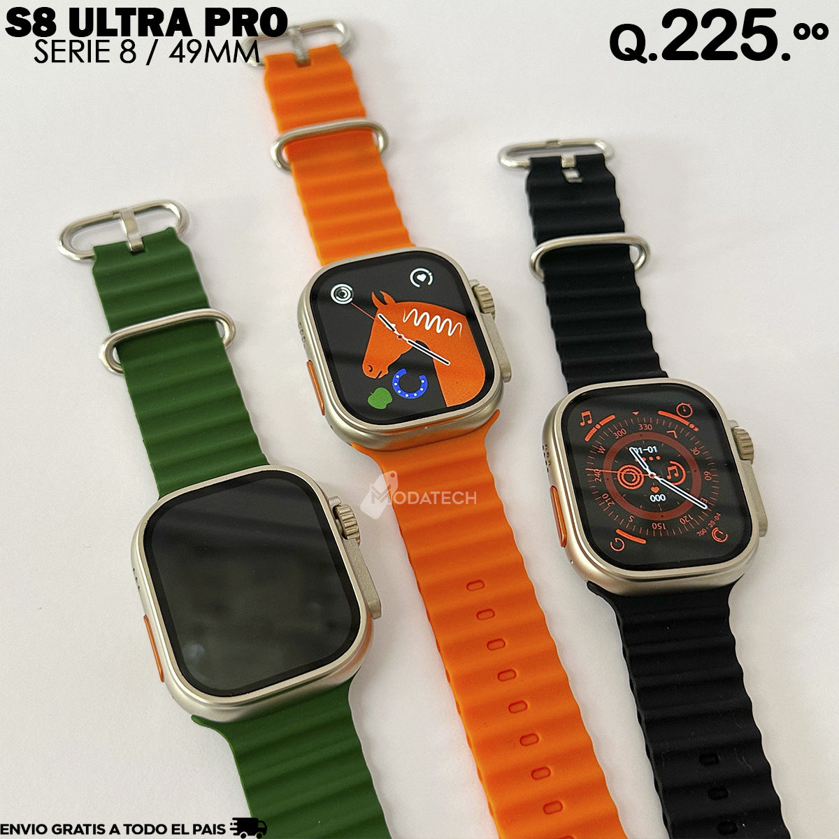 Smartwatch S8 Ultra Pro - 49mm – HD TECNOLOGIA GUATEMALA