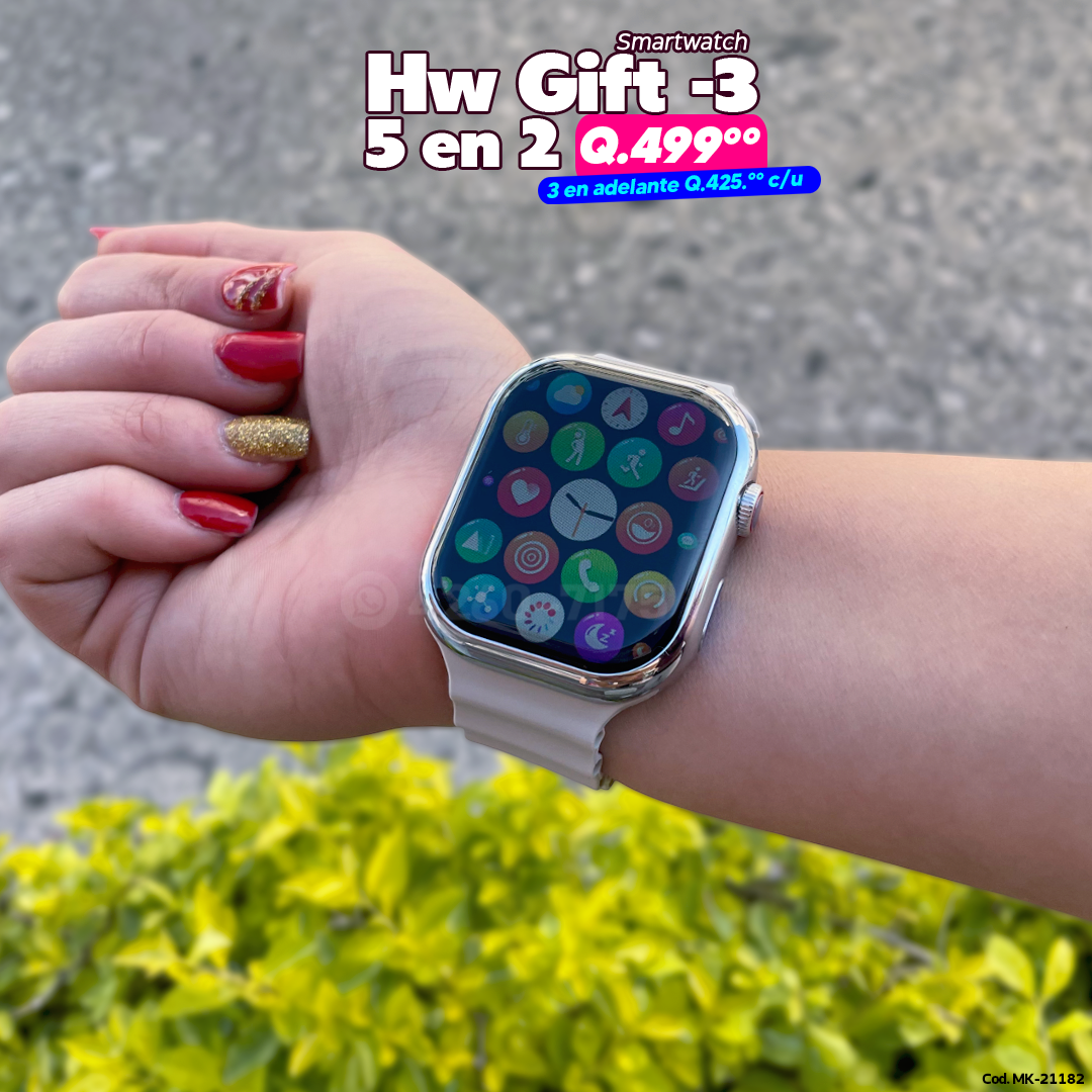 Smartwatch Combo 2x1 Hw Gift - 3