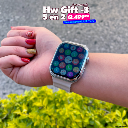 Smartwatch Combo 2x1 Hw Gift - 3