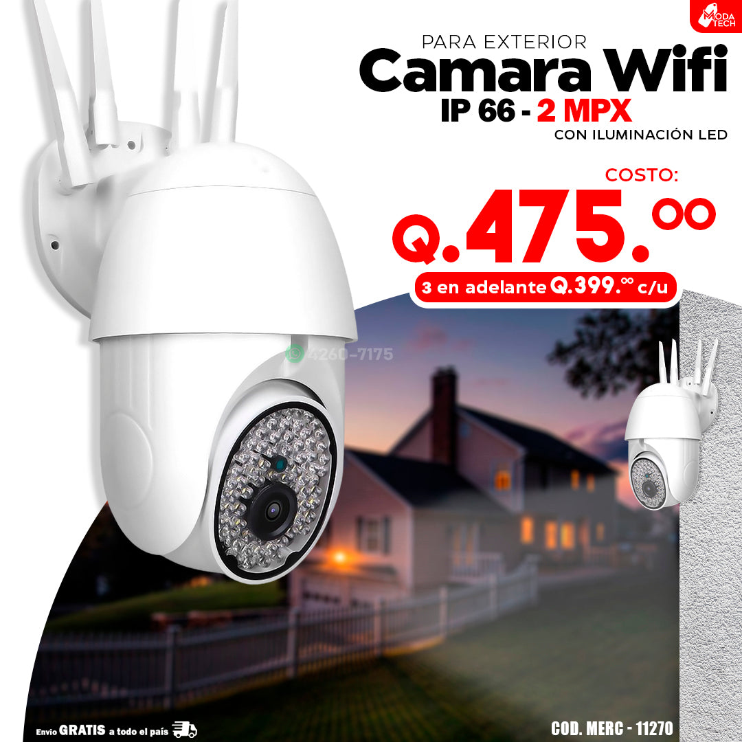 Camara wifi 2mpx