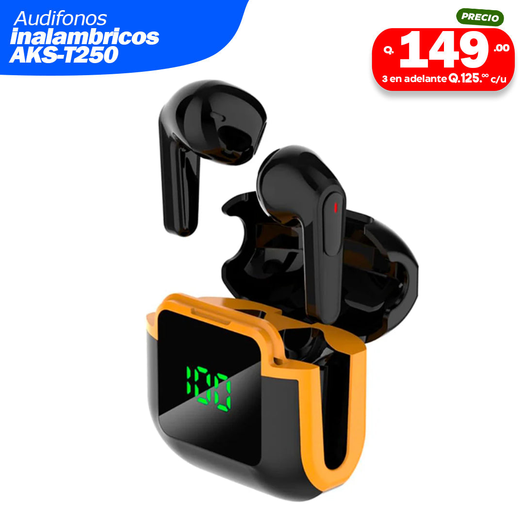 Auriculares Blueetoth AKS-T250