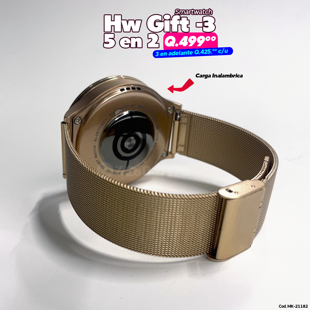 Smartwatch Combo 2x1 Hw Gift - 3