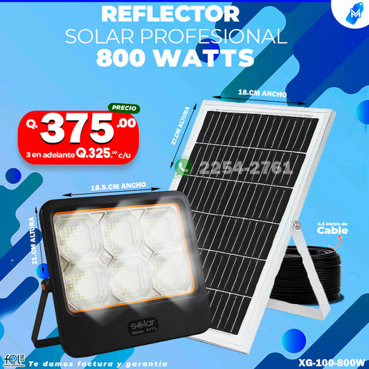 Reflector Solar de 800W ⚡