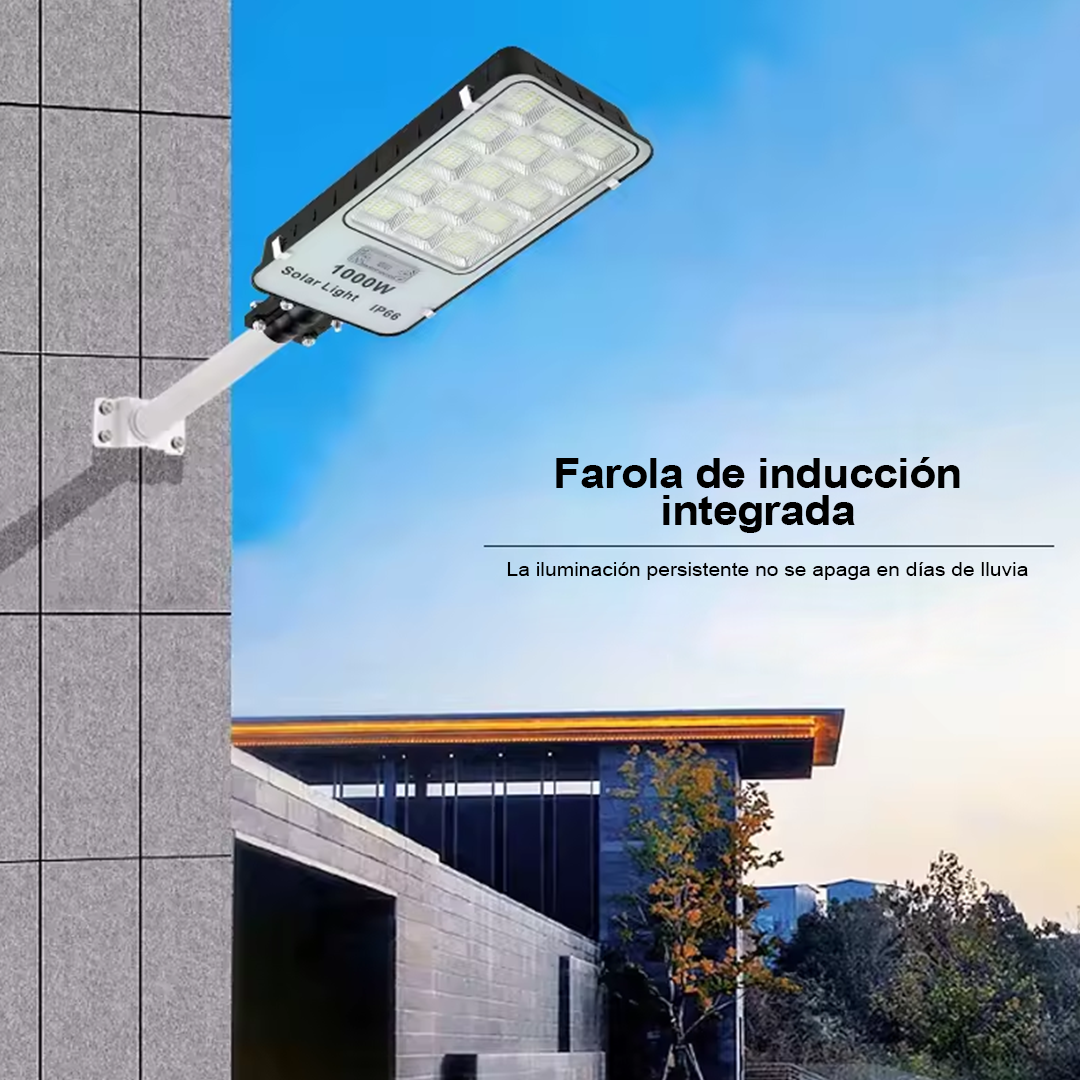 Alumbrados Solares Profesionales Industriales con Panel solar