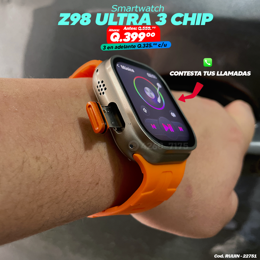 Smarwatch Z98 Ultra 3 Chip