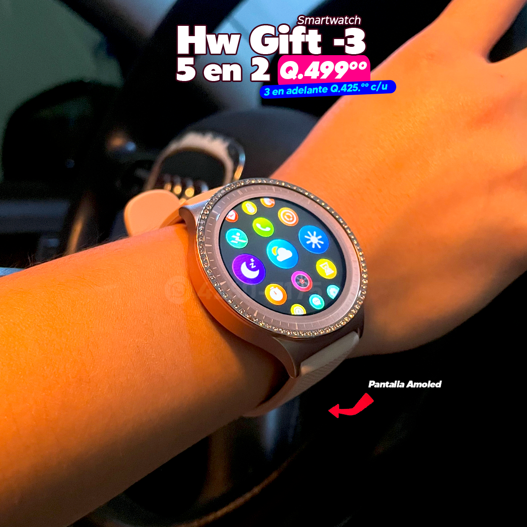 Smartwatch Combo 2x1 Hw Gift - 3