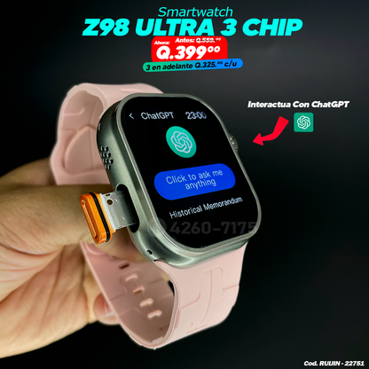 Smarwatch Z98 Ultra 3 Chip