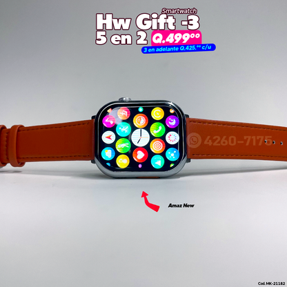 Smartwatch Combo 2x1 Hw Gift - 3