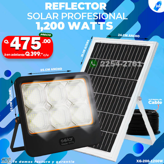 Reflector Solar de 1200W ⚡