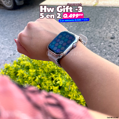 Smartwatch Combo 2x1 Hw Gift - 3