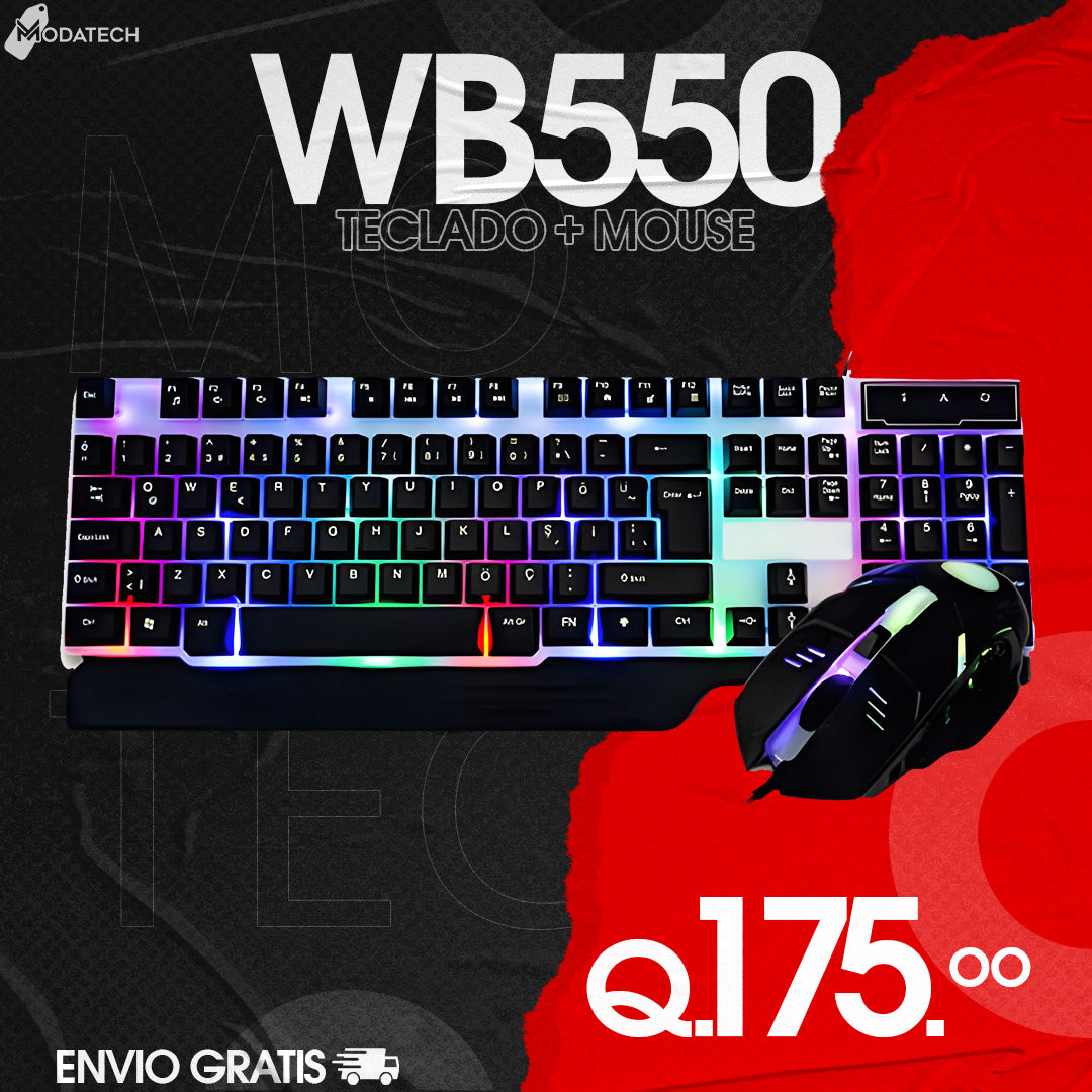 Combo Gamer - WB-550