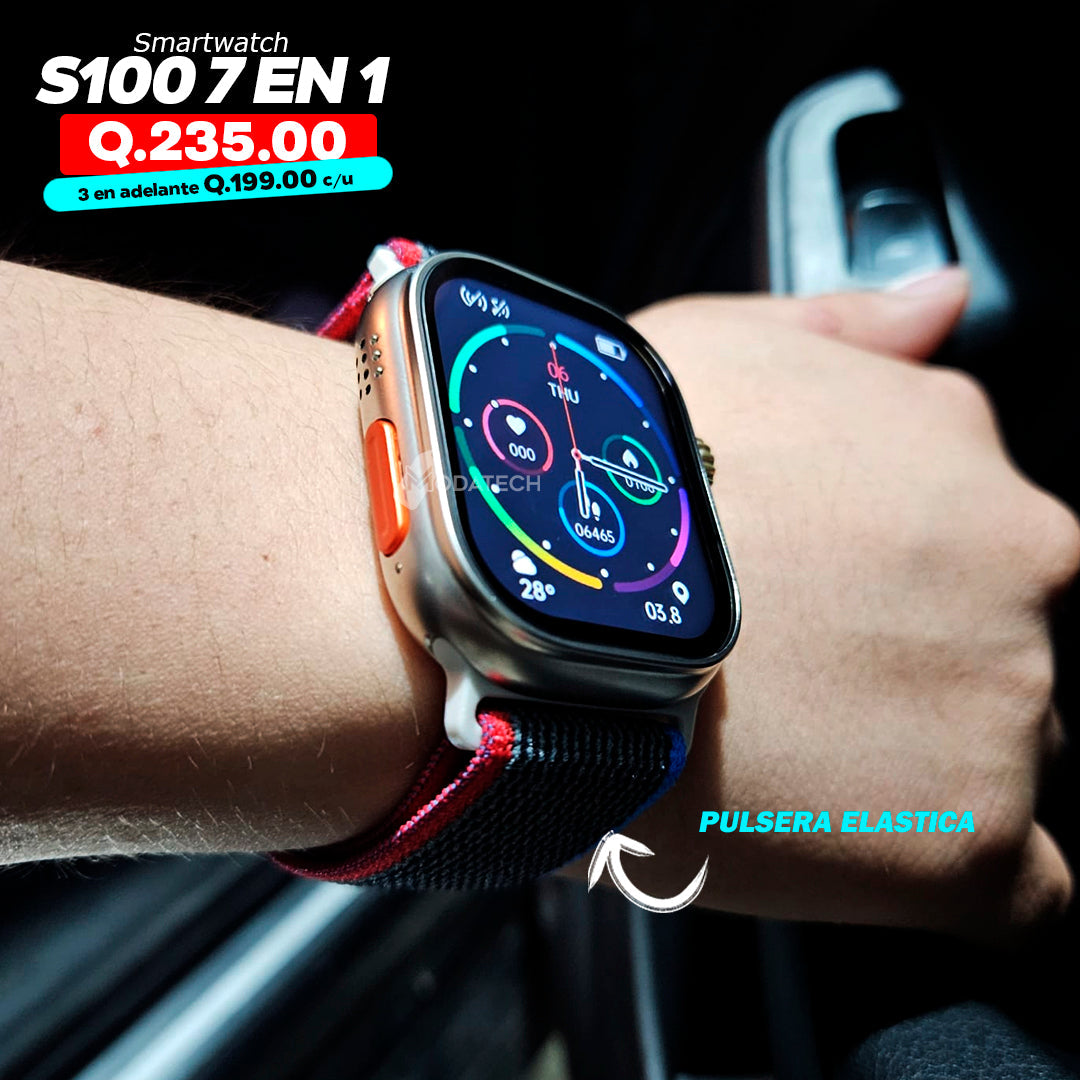 Smartwatch S100 7 en 1