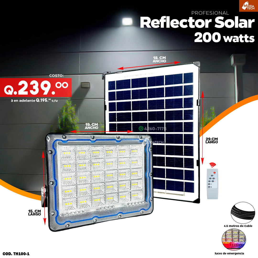 Reflectores solares Profecionales