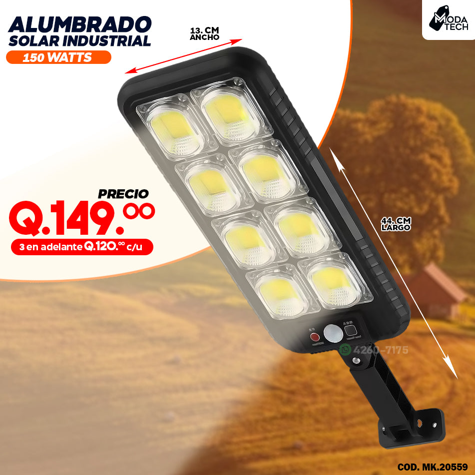 Alumbrados Con Panel Solar Incorporado