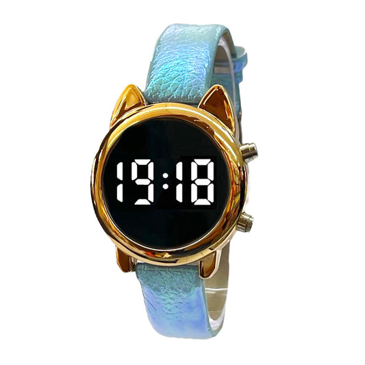 Reloj Digital estilo Gatito